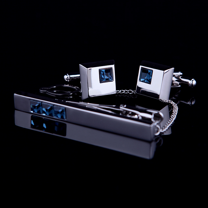 Tie Bar Set Gift - KFLK คุณภาพสูง Cuff Links เนคไทคลิปสำหรับ Tie