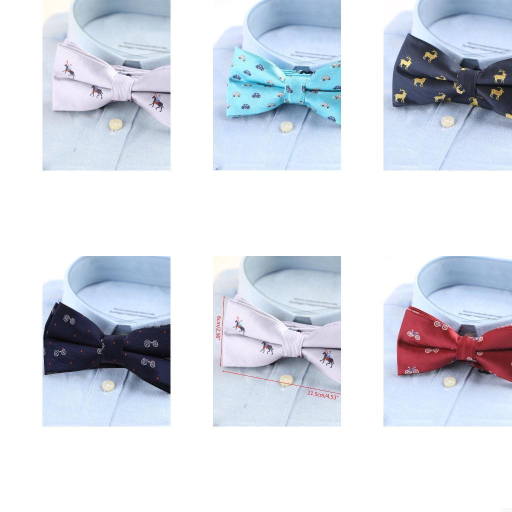 Bow Tie Pre Tied - j2hd ผูกโบว์ทำมือสำหรับผู้ชายอย่างเป็นทางการผูกเน็คไททอที่เรียบสำหรับรถจักรยานรถยนต์รูปแบบการผูกไว้ล่วงหน้าผูกมัดผู้ชาย