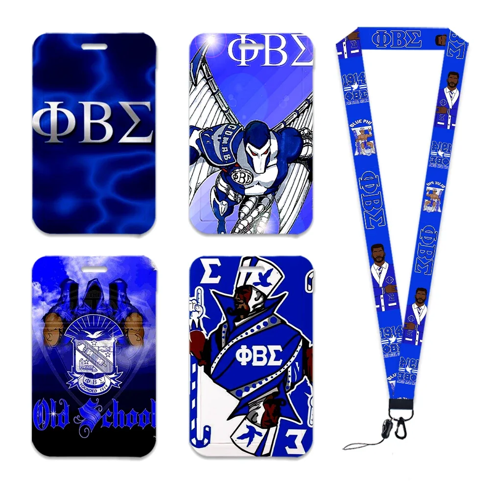 Lanyard Badge Holder - สายคล้องคอ Phi Beta Sigma Fraternity 1914