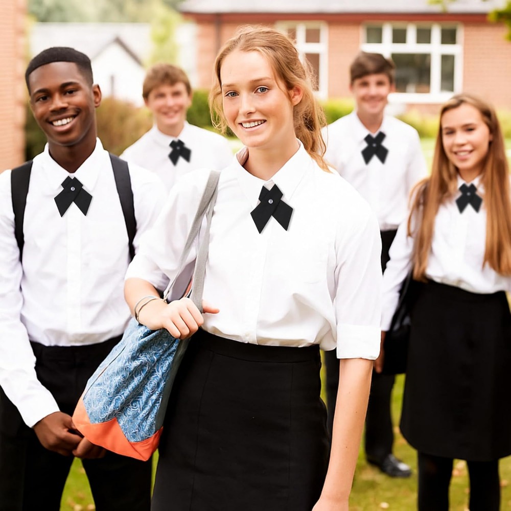 โบว์ไทแบบปรับได้สำเร็จรูป สำหร - Bow Tie Pre Tied บทวิจารณ์และราคา
