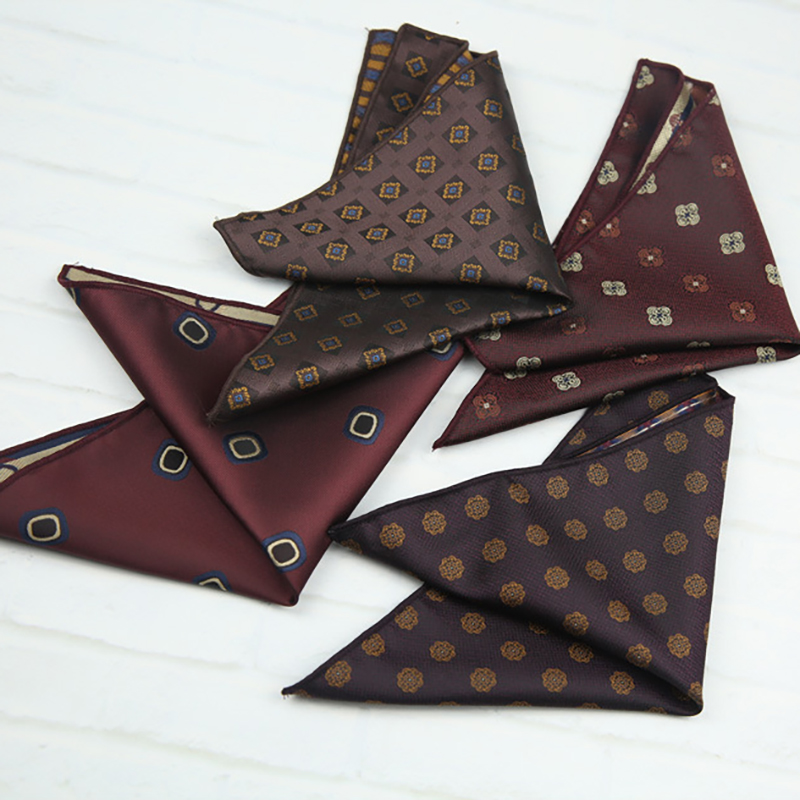 ผ้าเช็ดหน้าผู้ชายลายจุดสีกรมท่ - Pocket Square Set บทวิจารณ์และราคา