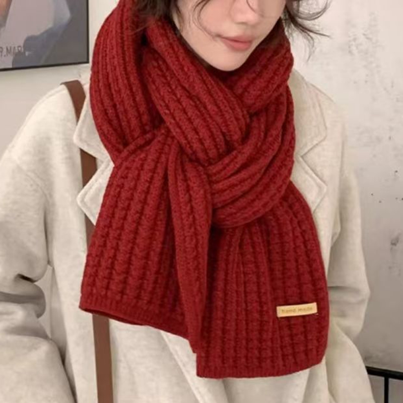 ผ้าพันคอไหมแคชเมียร์ถักหนา อุ่ - Muffler Men Wool บทวิจารณ์และราคา