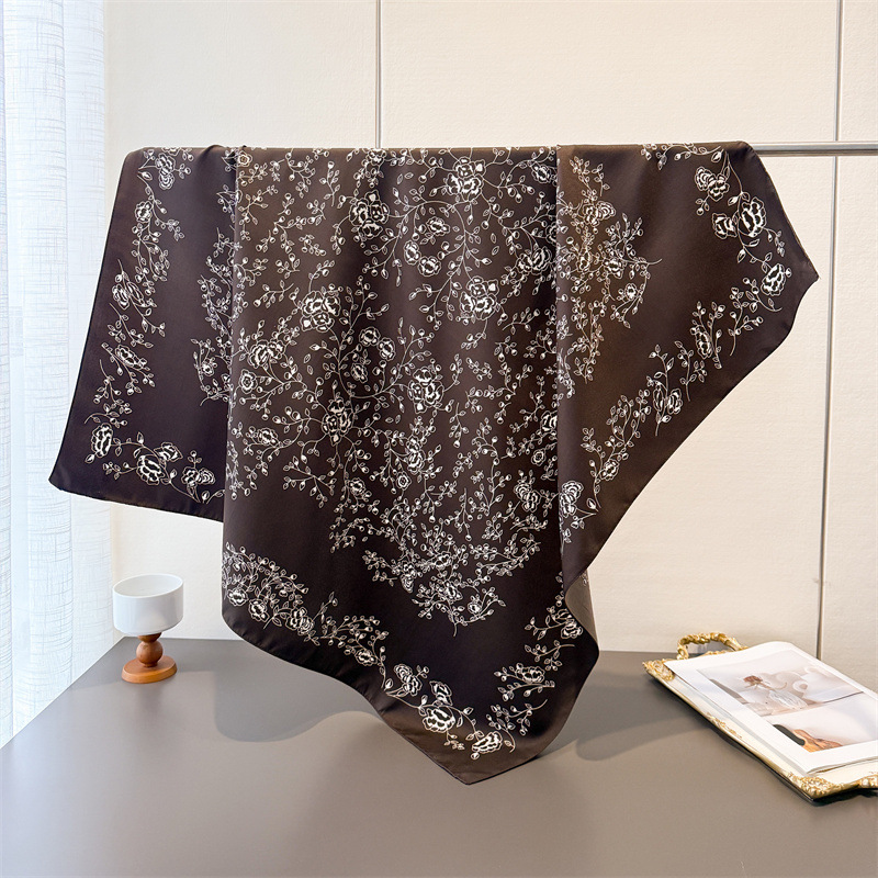 ผ้าพันคอสี่เหลี่ยมหรูหราสไตล์ว - Ascot Neck Scarf บทวิจารณ์และราคา