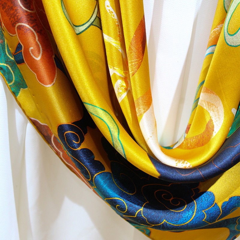 ผ้าคลุมไหล่ไหมแท้หรูหราใหม่ ขน - Pashmina Wrap Large บทวิจารณ์และราคา