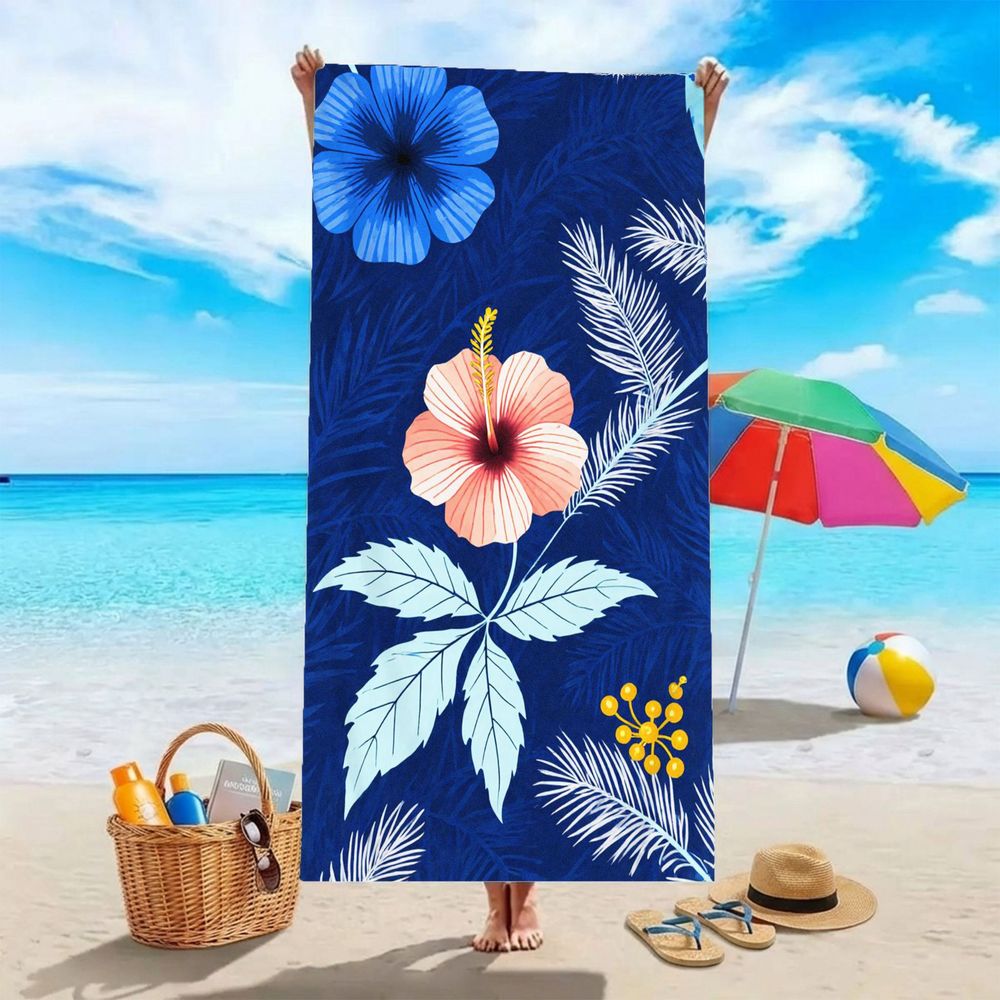ผ้าขนหนูชายหาดลายผ้าพันคอแบบคล - Woven Scarf Blanket บทวิจารณ์และราคา