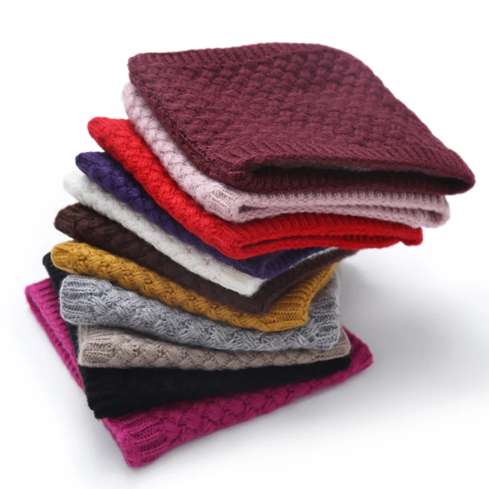 เด็กหญิง/เด็กชายฤดูหนาวถักผ้าพ - Infinity Scarf Knit บทวิจารณ์และราคา