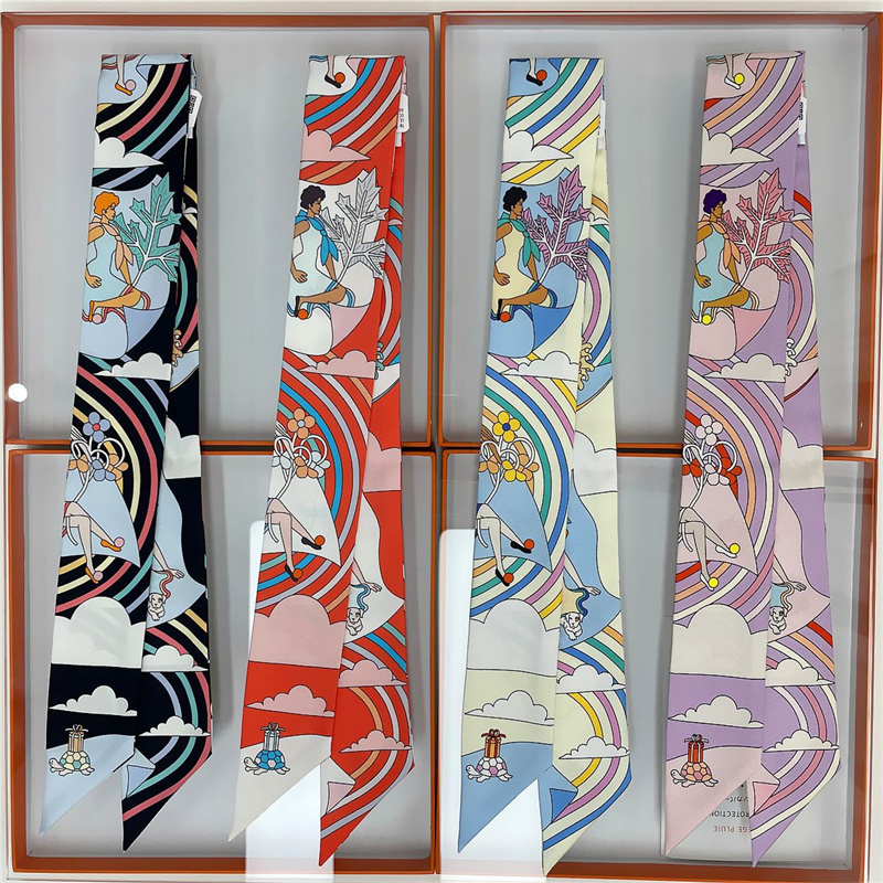 ผู้หญิง 100% หม่อนผ้าไหมผ้าพัน - Ascot Neck Scarf บทวิจารณ์และราคา