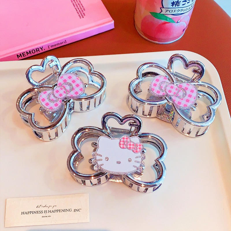 กิ๊บหนีบผมรูปฉลามลายเฮลโล คิตต - Tie Clip Silver บทวิจารณ์และราคา