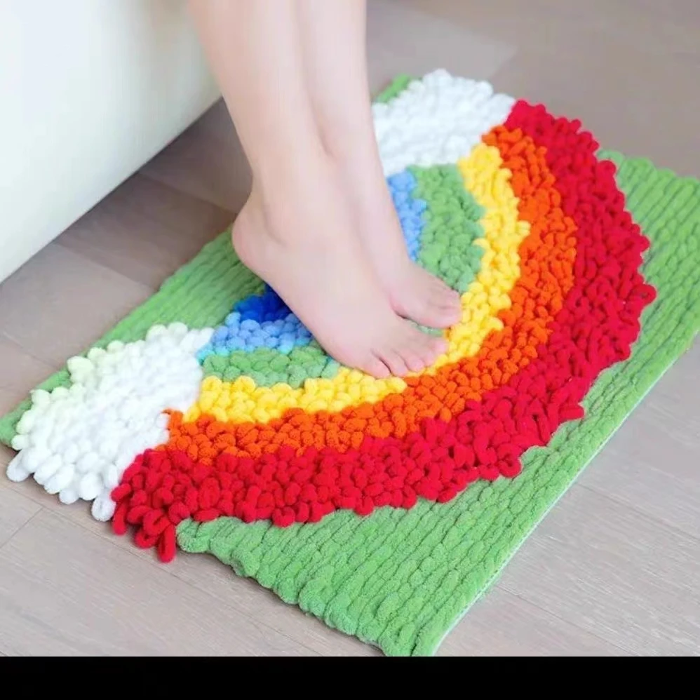 100g/Ball Finger LOOP เส้นด้าย - Woven Scarf Blanket บทวิจารณ์และราคา