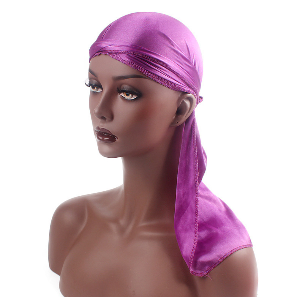 Unisex ผู้ใหญ่ซาตินยาว Doo Rag - Bandana Doo Rag บทวิจารณ์และราคา
