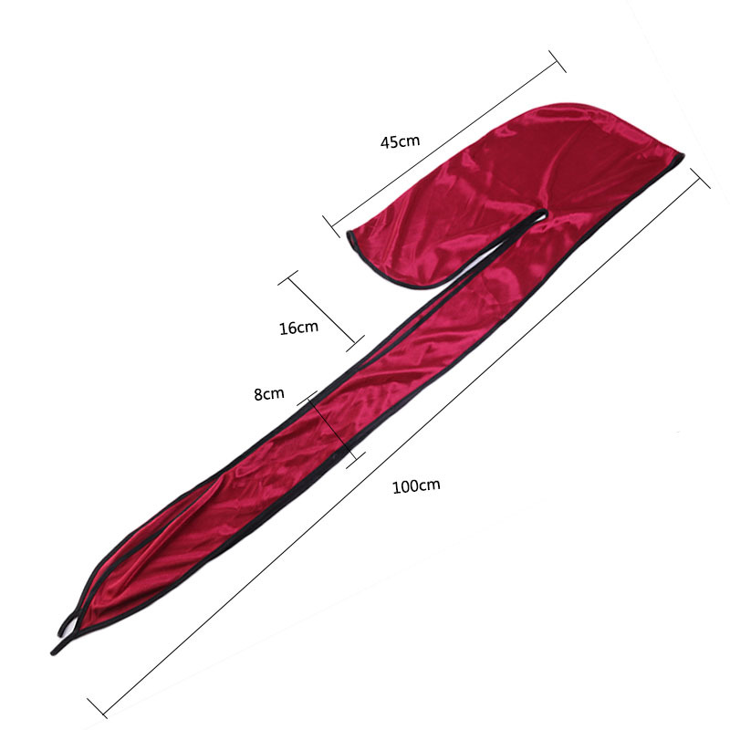 2ชิ้น/ล็อต unisex ผู้ชายผ้าซาต - Bandana Doo Rag บทวิจารณ์และราคา
