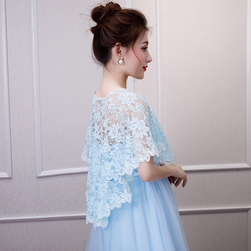 ขายร้อนลูกไม้ห่อผู้หญิง Shrug  - Stole Wedding Shawl บทวิจารณ์และราคา