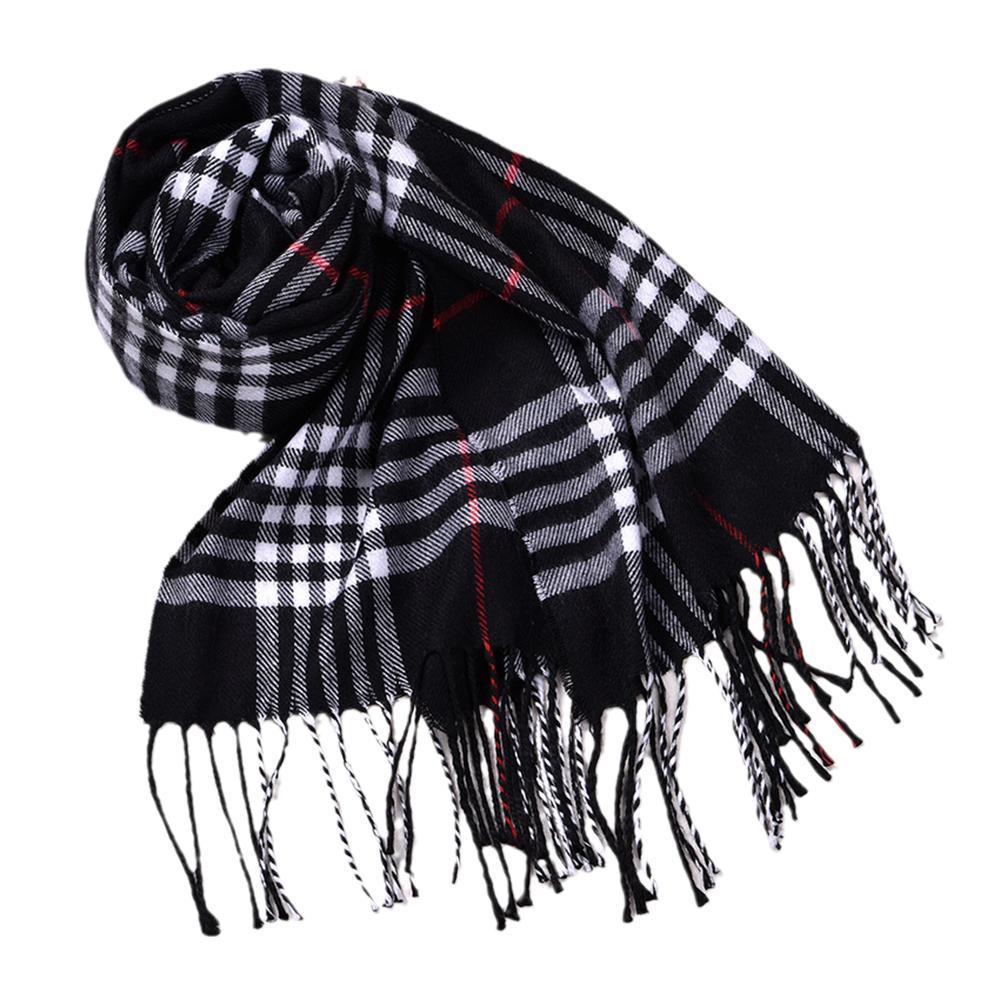 สไตล์อังกฤษฤดูหนาวผ้าพันคอ Fau - Muffler Men Wool บทวิจารณ์และราคา
