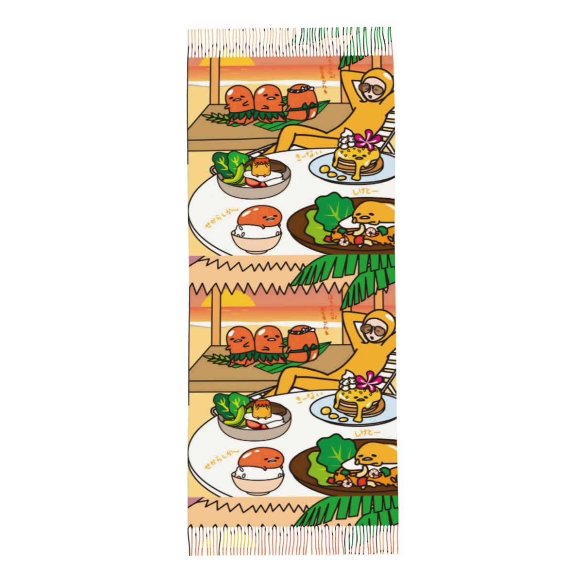 ผ้าพันคอผู้หญิงลายการ์ตูนกูเดท - Pashmina Wrap Large บทวิจารณ์และราคา