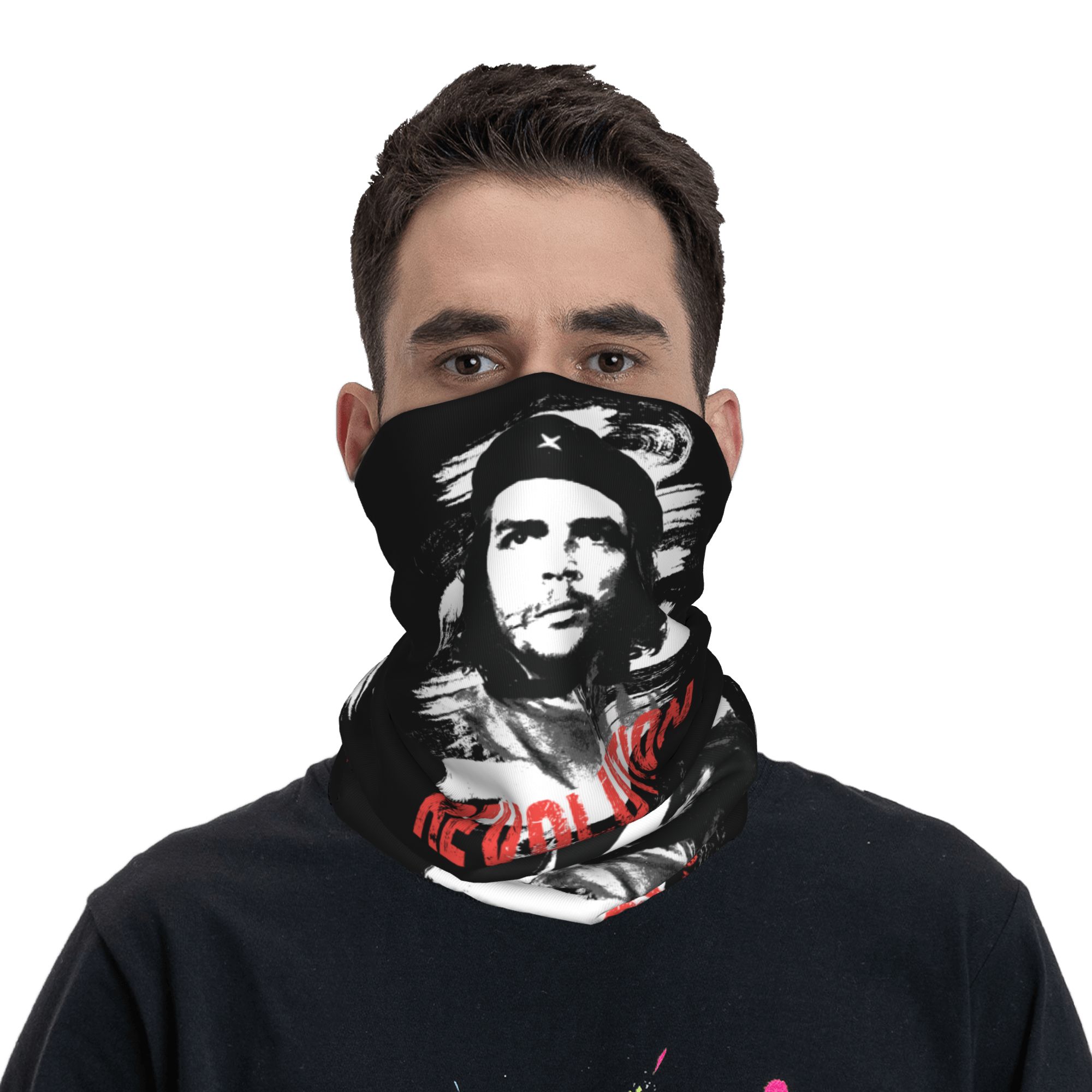ผ้าพันคอเช เกวารา ลายปฏิวัติ ส - Neck Warmer Tube บทวิจารณ์และราคา
