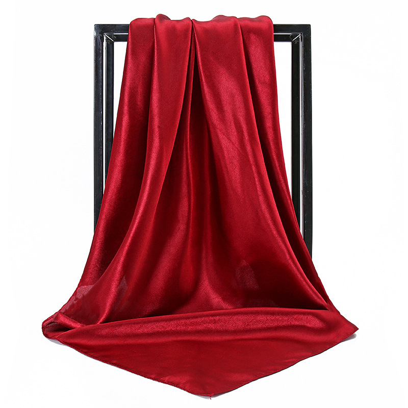 แฟชั่นผู้หญิง90*90ซม.ฤดูใบไม้ร - Scarf Silk Square บทวิจารณ์และราคา