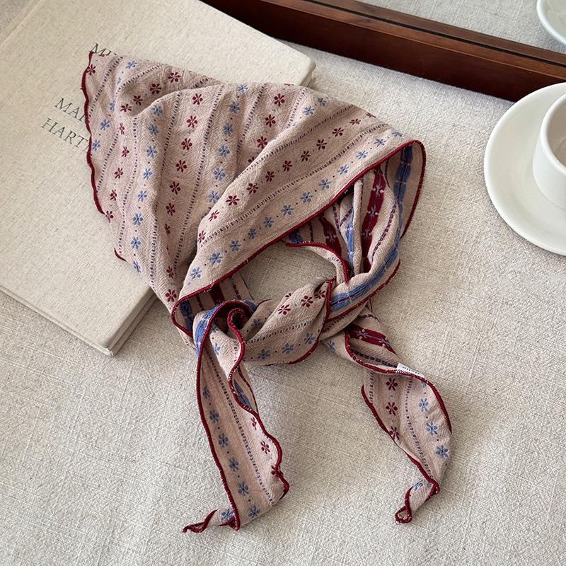 ผ้าพันคอสามเหลี่ยมผ้าฝ้ายเนื้อ - Bandana Cotton บทวิจารณ์และราคา