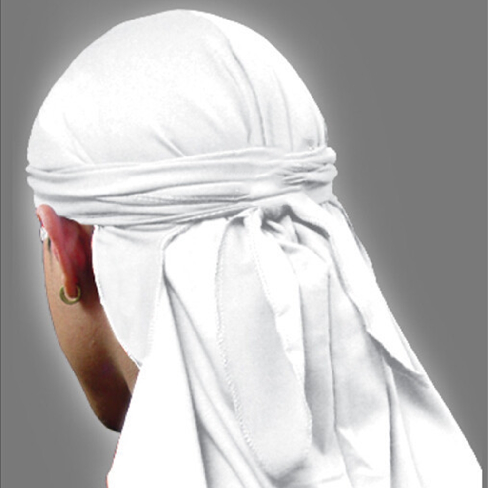 หมวกบันดาน่าผ้าสแปนเด็กซ์แบบยา - Bandana Doo Rag บทวิจารณ์และราคา