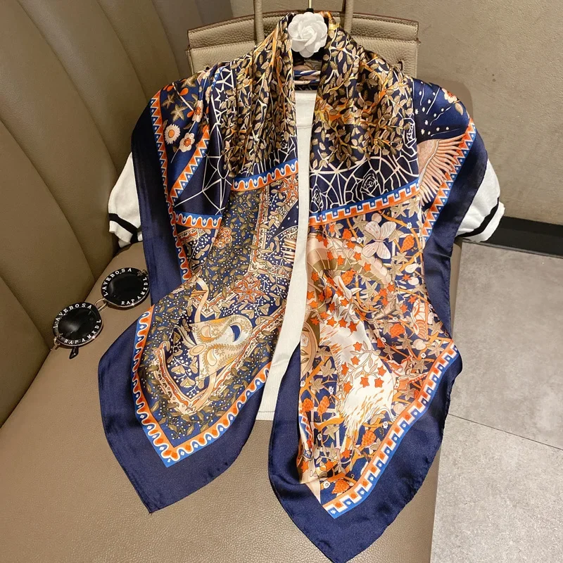 ผ้าพันคอไหม 90% หรูหราเบาๆ ลาย - Silk Tie Striped บทวิจารณ์และราคา