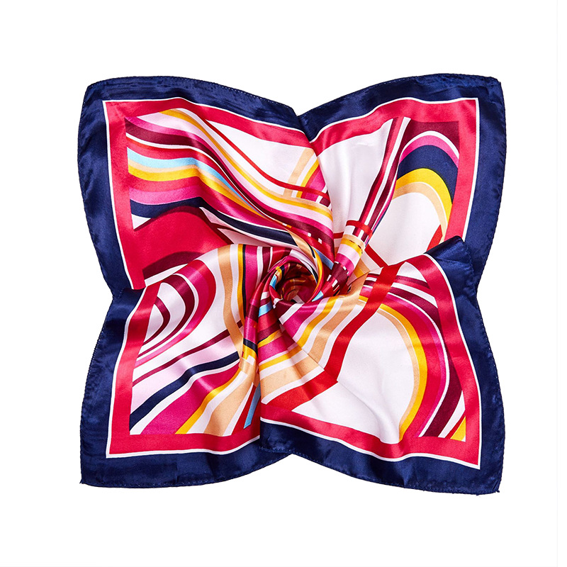 50*50 ซม.ผ้าพันคอผ้าไหมผ้าพันค - Ascot Neck Scarf บทวิจารณ์และราคา