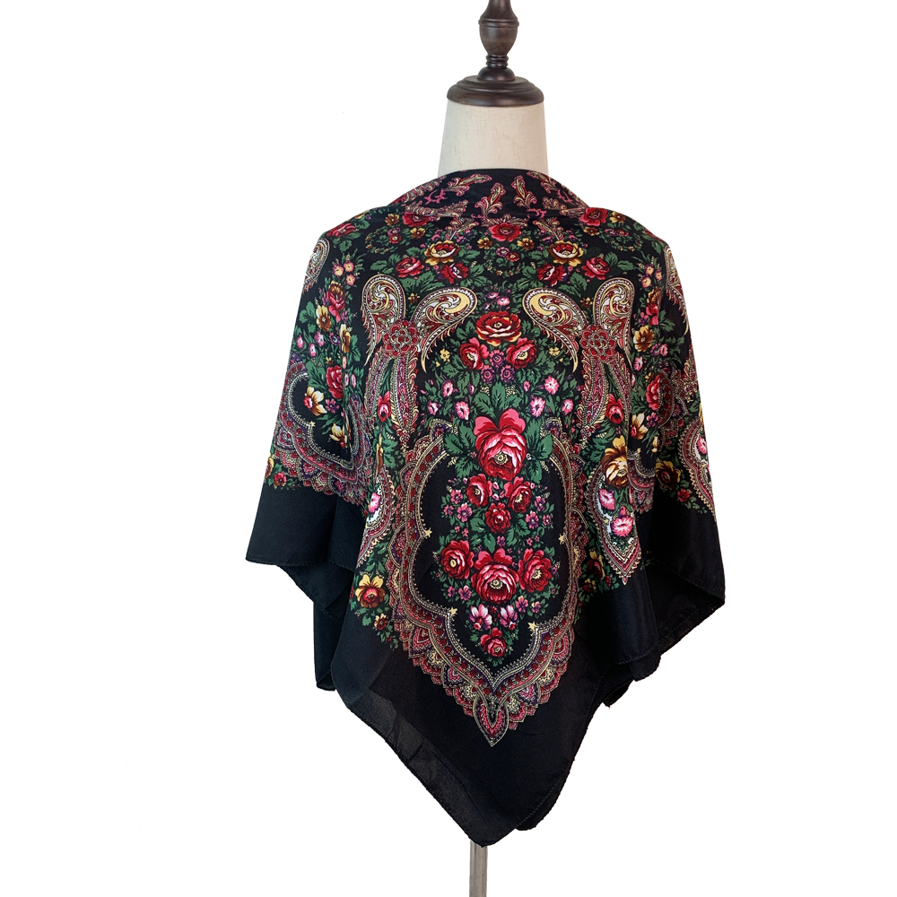 100*100 ซม.รัสเซียผ้าพันคอผู้ห - Bandana Cotton บทวิจารณ์และราคา