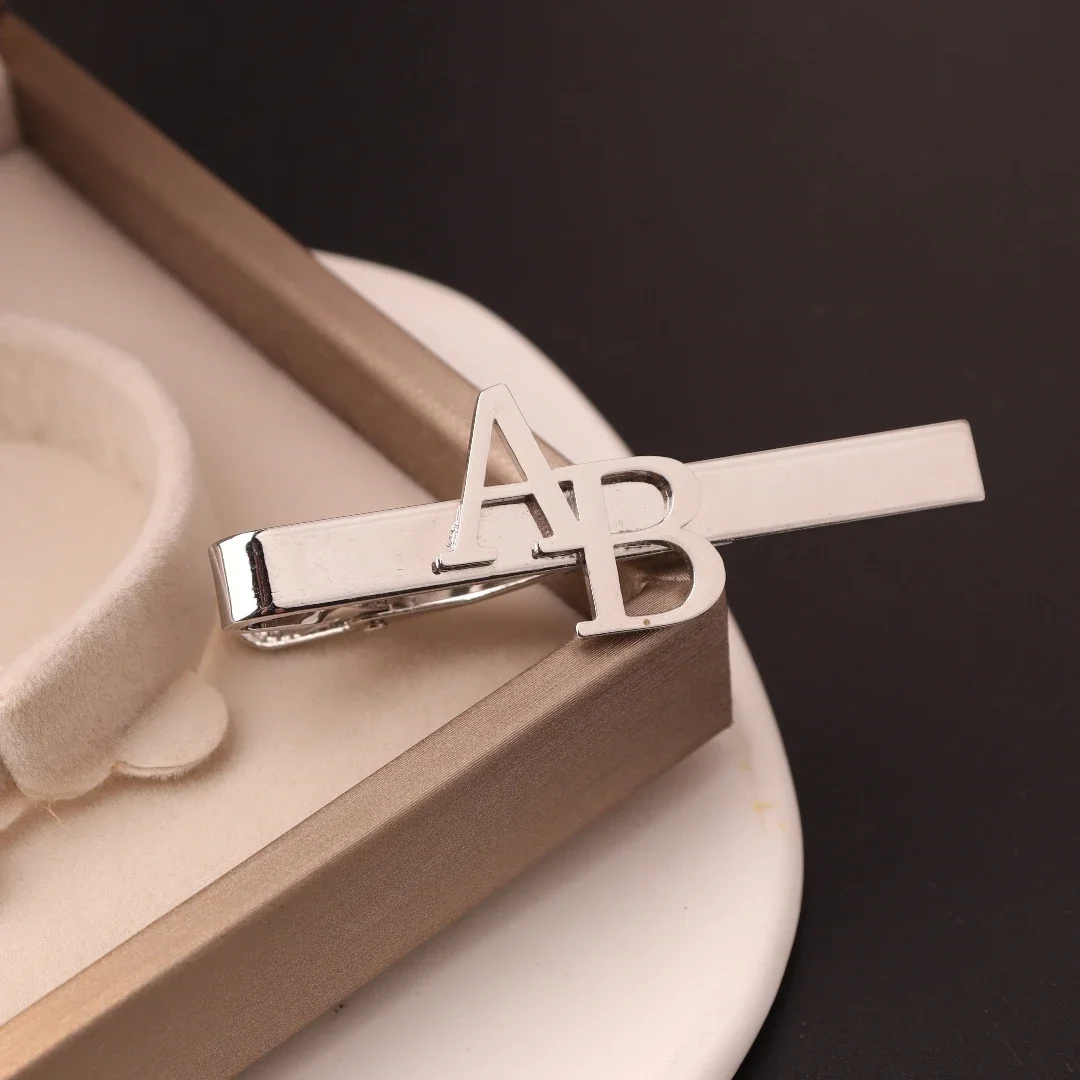 CUSTOM เริ่มต้น Tie คลิปสําหรั - Tie Clip Silver บทวิจารณ์และราคา