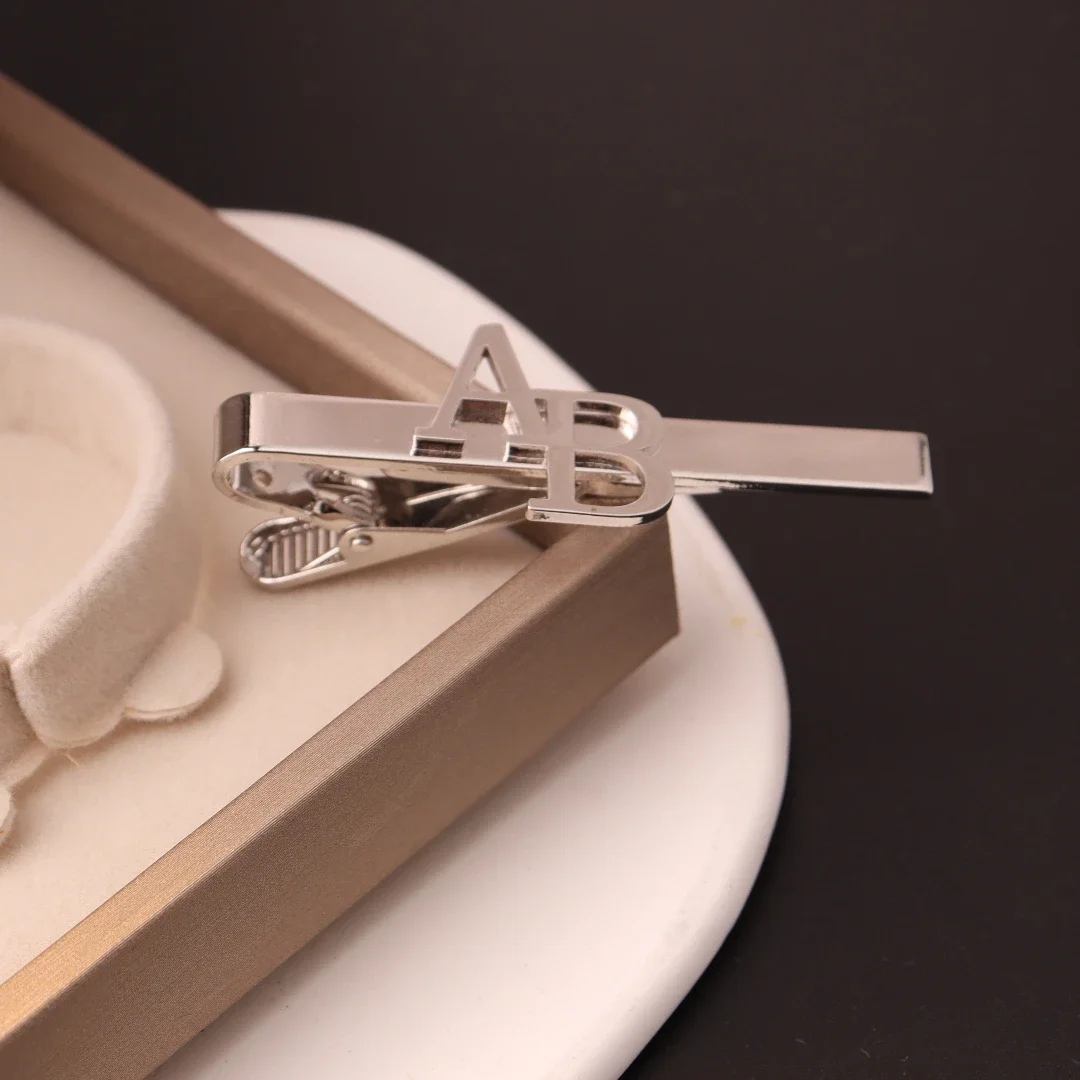 CUSTOM เริ่มต้น Tie คลิปสําหรั - Tie Clip Silver บทวิจารณ์และราคา