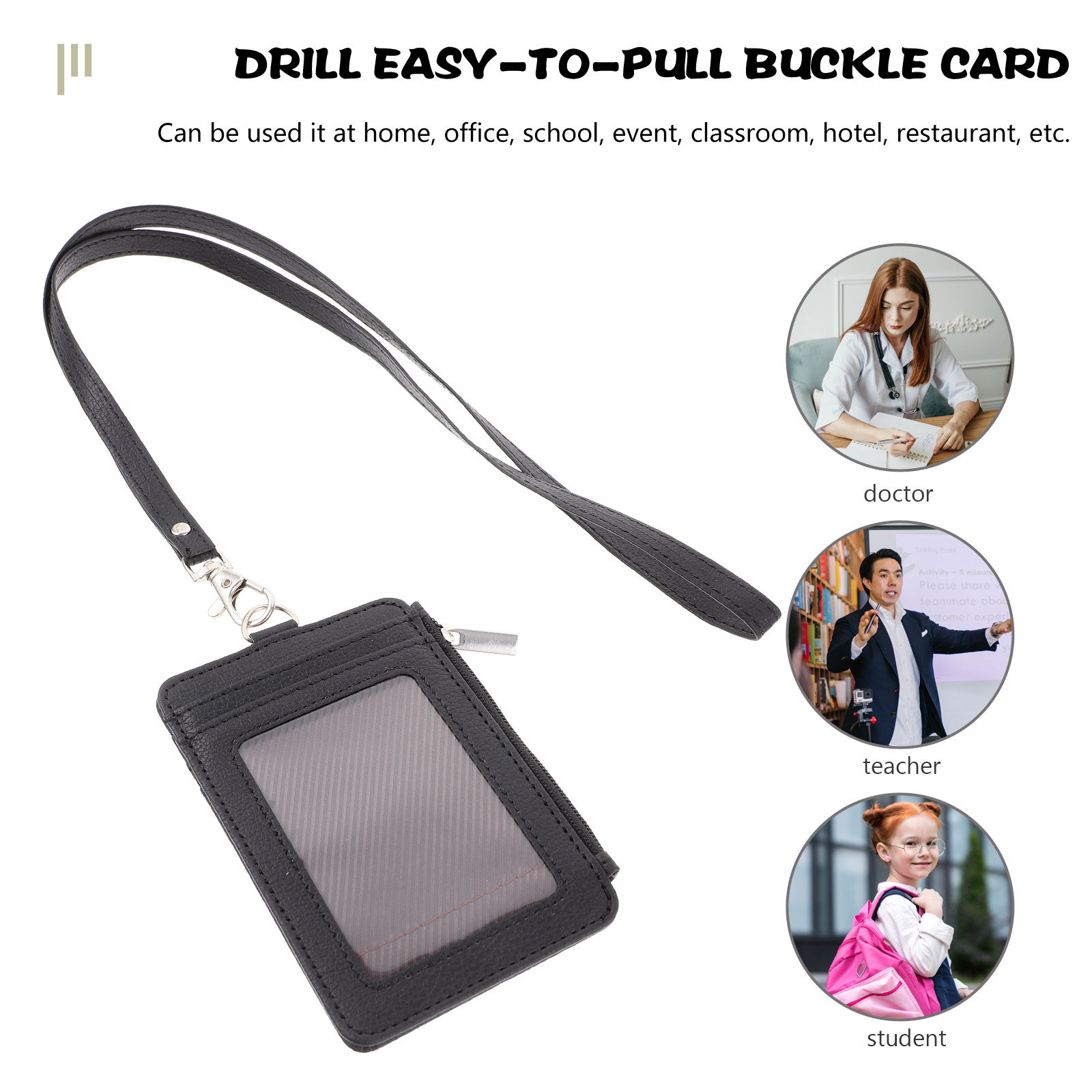 ซองใส่บัตรประจำตัว ซองใส่บัตร  - Lanyard Badge Holder บทวิจารณ์และราคา