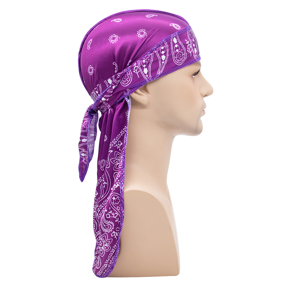 ผ้าพันคอไหมพรมแบบยาว ผ้าคลุมศี - Bandana Doo Rag บทวิจารณ์และราคา