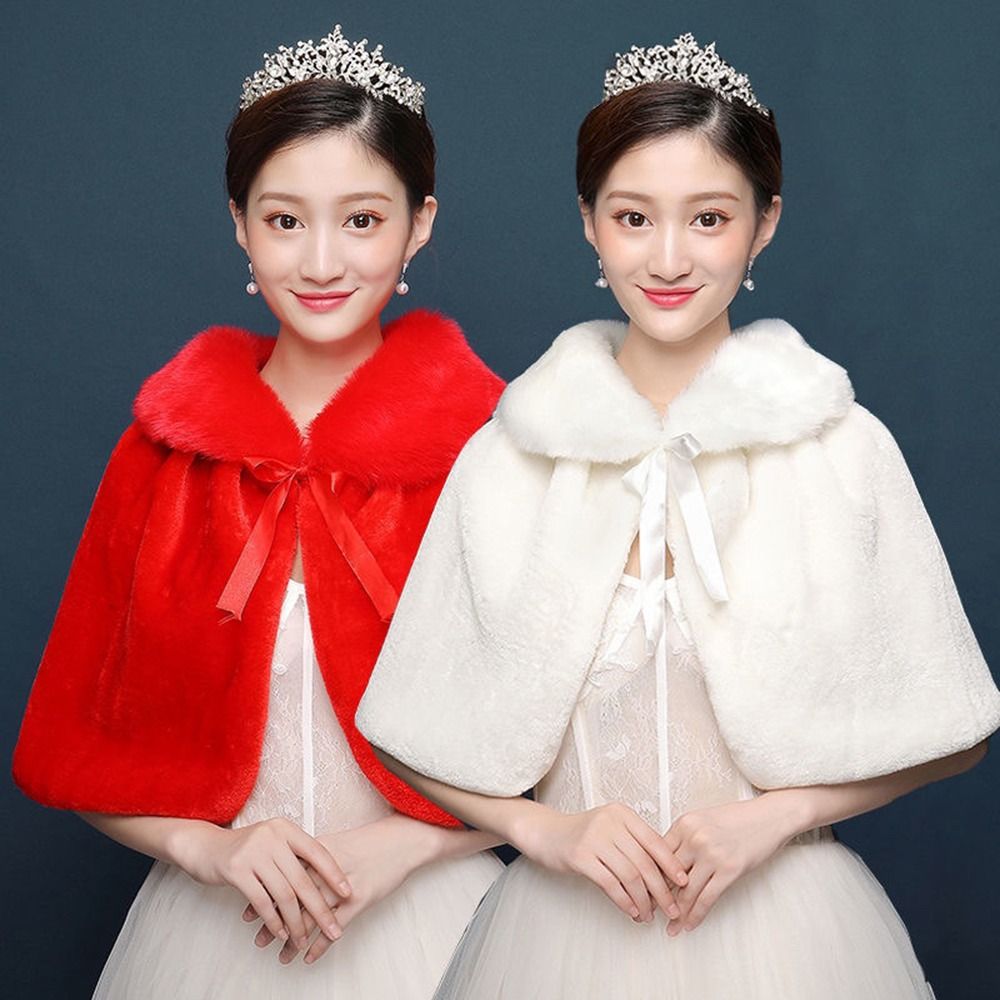 ผ้าคลุมไหล่สำหรับผู้หญิงสีขาวส - Stole Wedding Shawl บทวิจารณ์และราคา