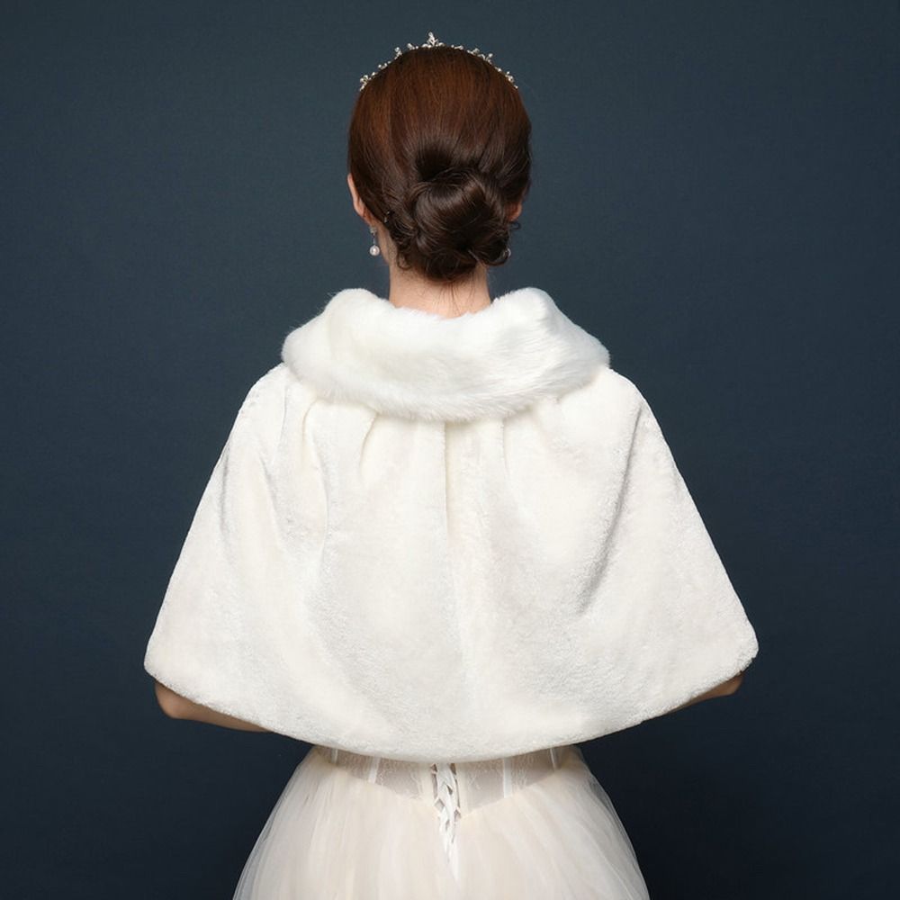 ผ้าคลุมไหล่สำหรับผู้หญิงสีขาวส - Stole Wedding Shawl บทวิจารณ์และราคา