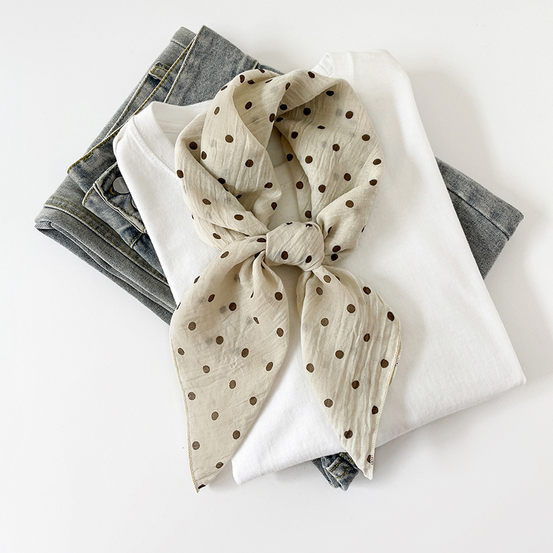 ผ้าพันคอผ้าฝ้ายลินินสีพื้นแบบใ - Bandana Cotton บทวิจารณ์และราคา