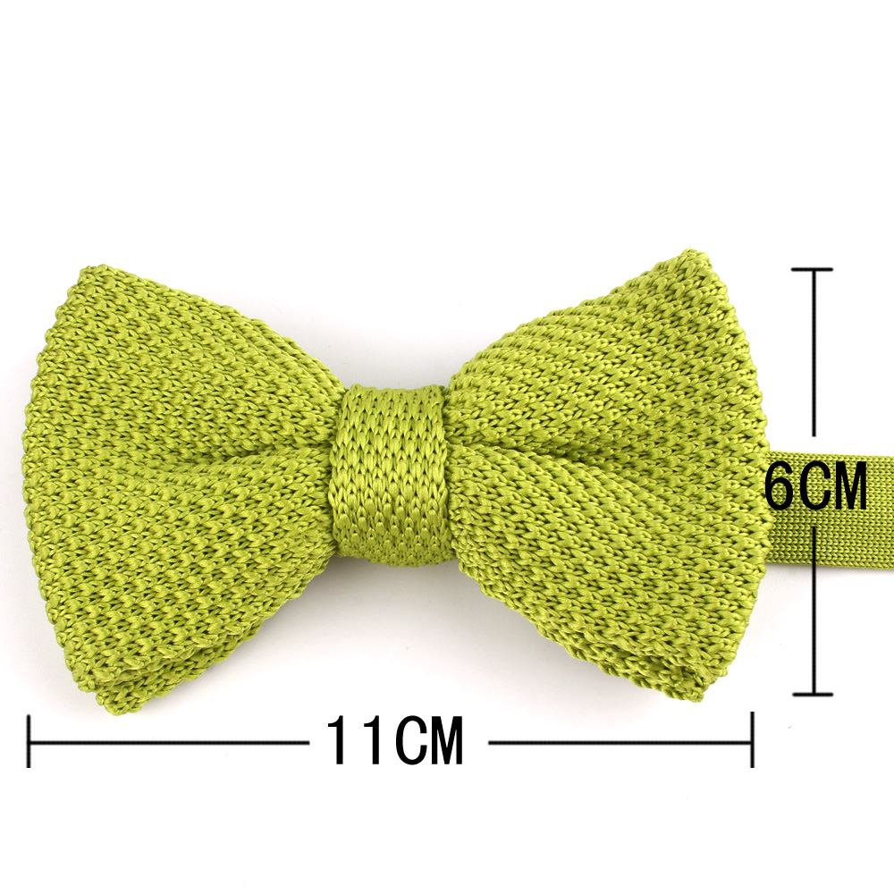 ใหม่ผู้ชายถัก Bowtie Bow Tie ส - Bow Tie Pre Tied บทวิจารณ์และราคา