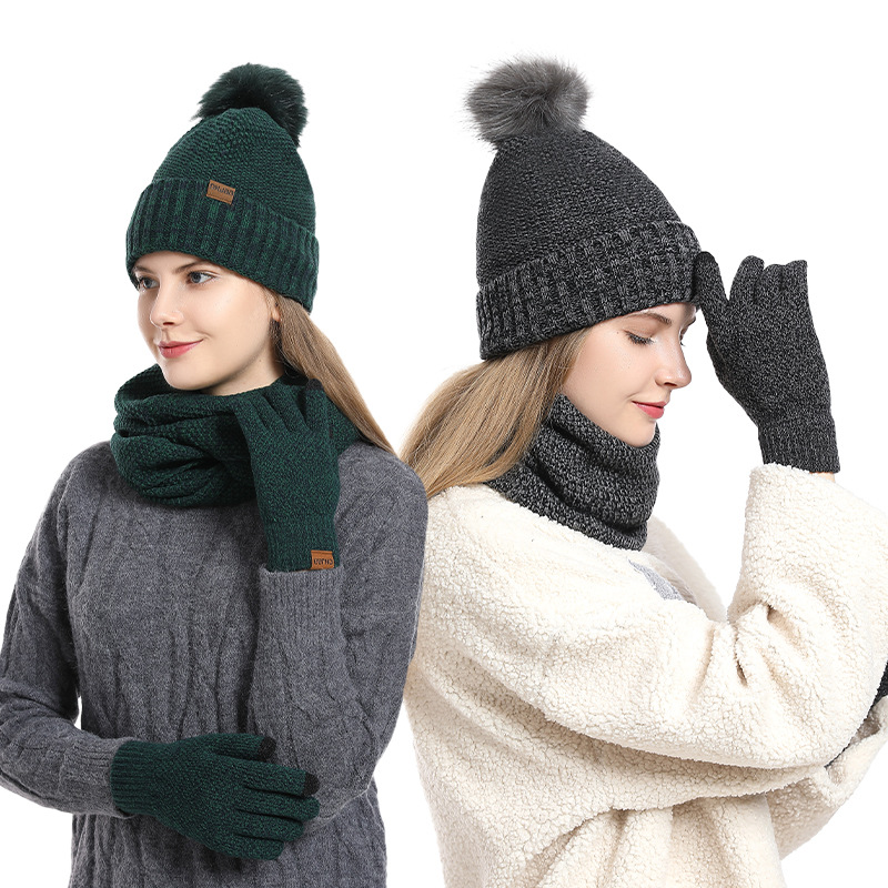 ชุดไหมพรมบุขนแกะสำหรับผู้หญิง  - Infinity Scarf Knit บทวิจารณ์และราคา
