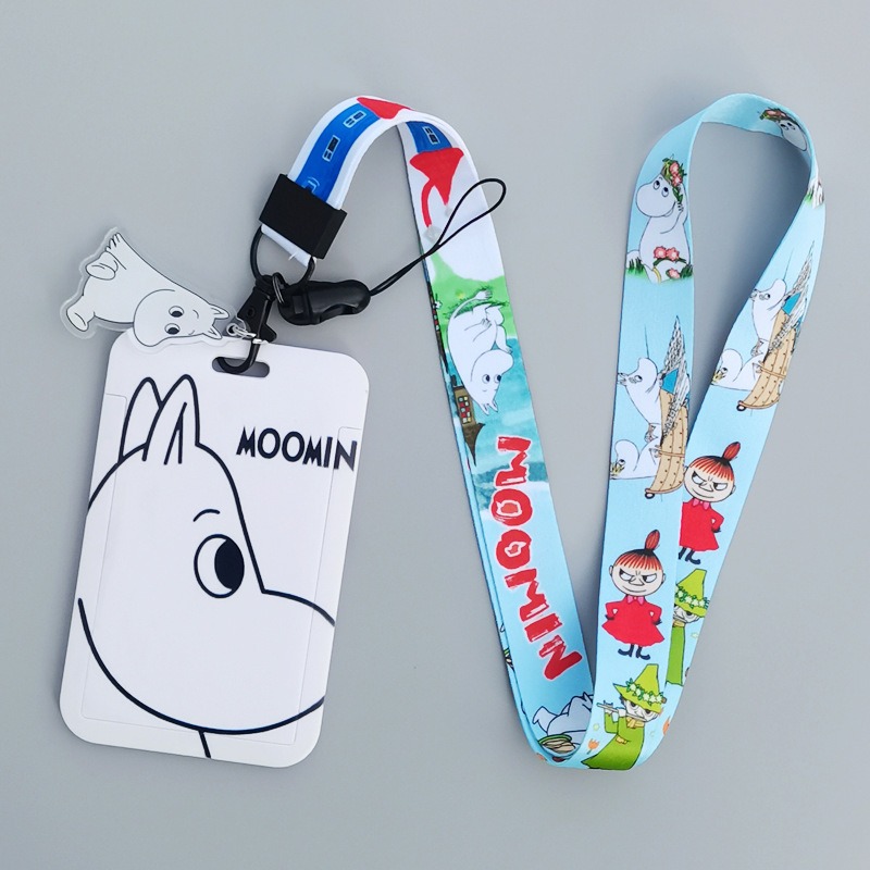 ที่ใส่บัตรแข็งลายการ์ตูนมูมิน  - Lanyard Badge Holder บทวิจารณ์และราคา