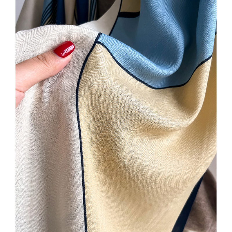 แบรนด์หรูผ้าพันคอขนสัตว์ผ้าคลุ - Pashmina Wrap Large บทวิจารณ์และราคา
