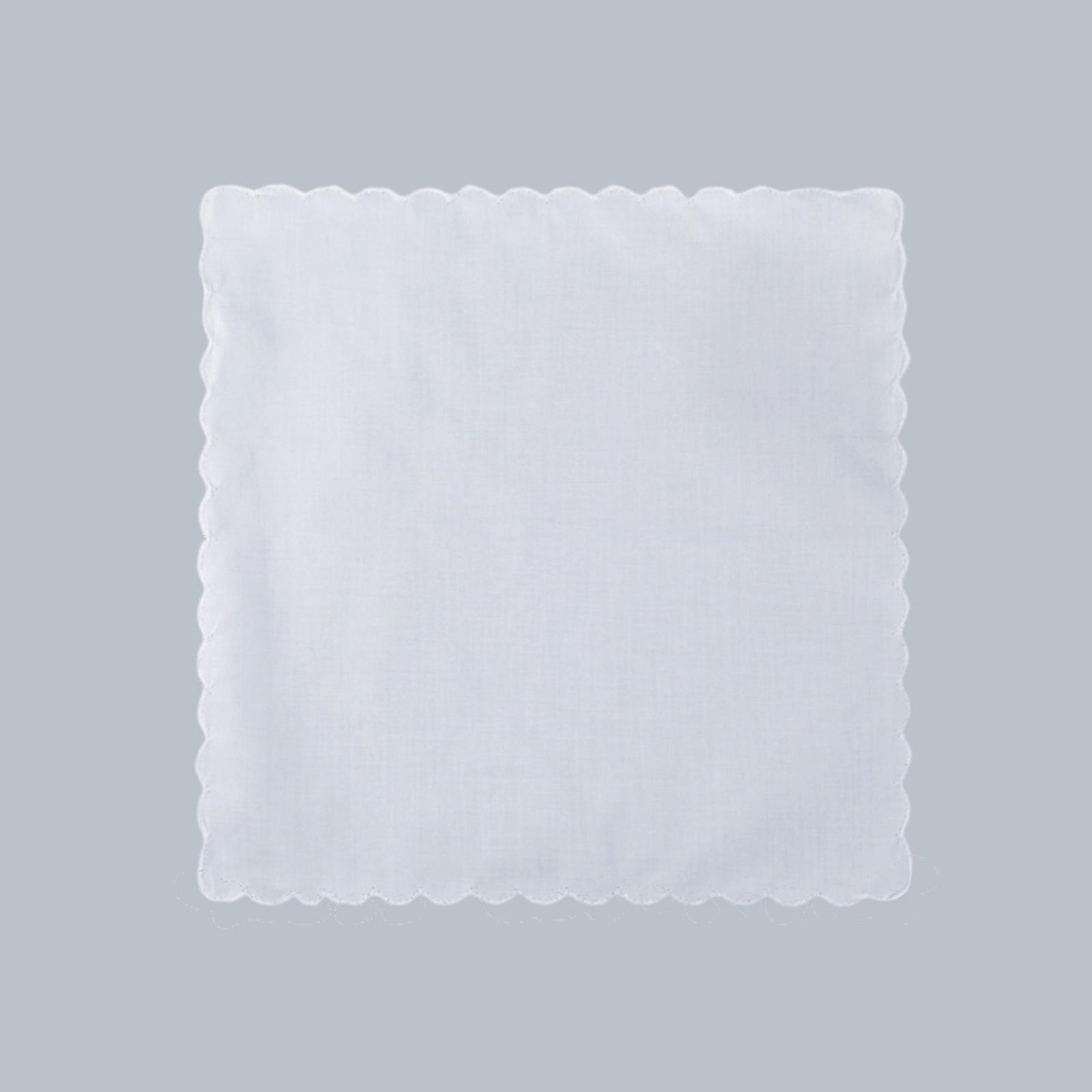 ผ้าเช็ดหน้าผ้าฝ้าย 6 ผืนสำหรับ - Handkerchief Cotton Men บทวิจารณ์และราคา