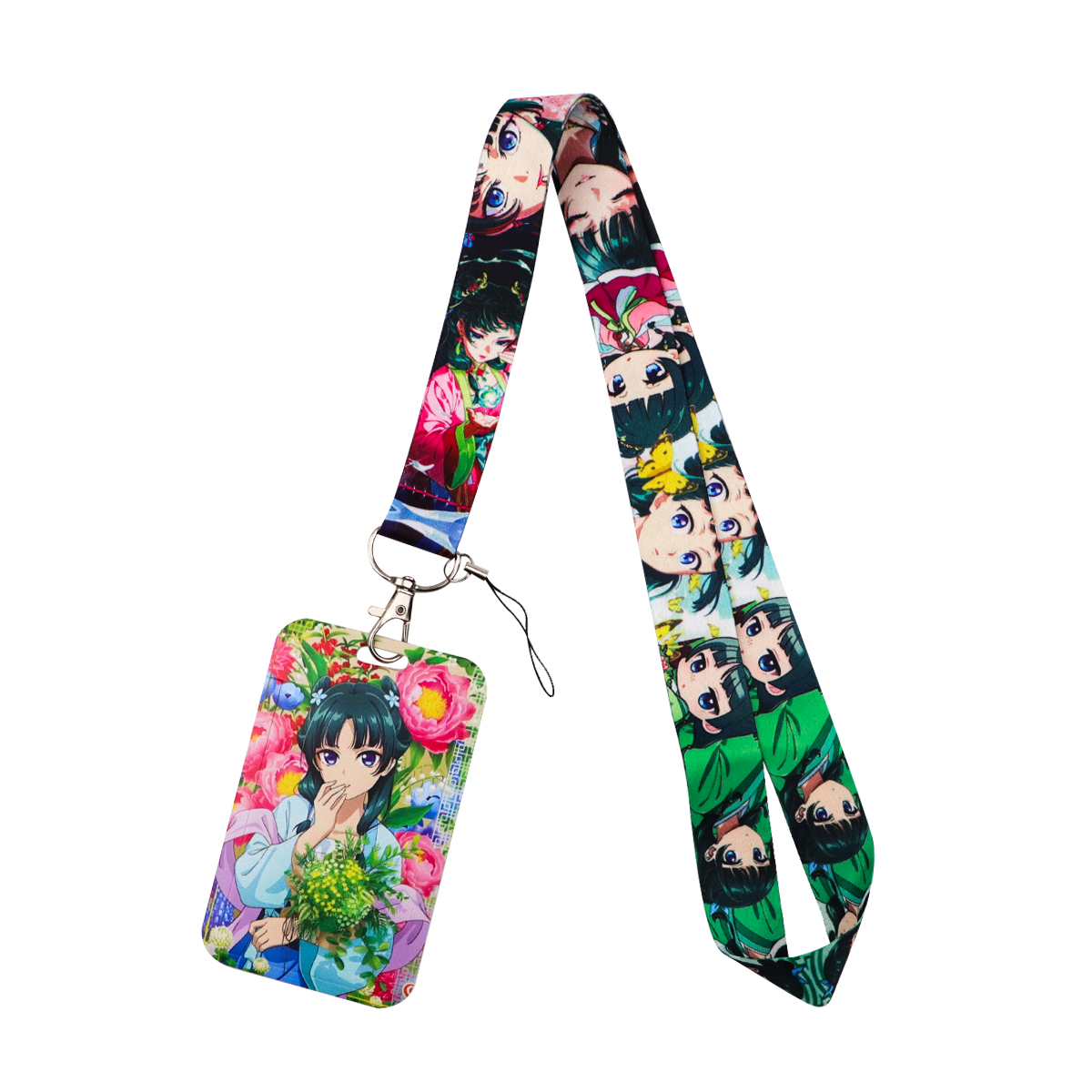 สายคล้องคอสาวอนิเมะน่ารัก สายค - Lanyard Badge Holder บทวิจารณ์และราคา
