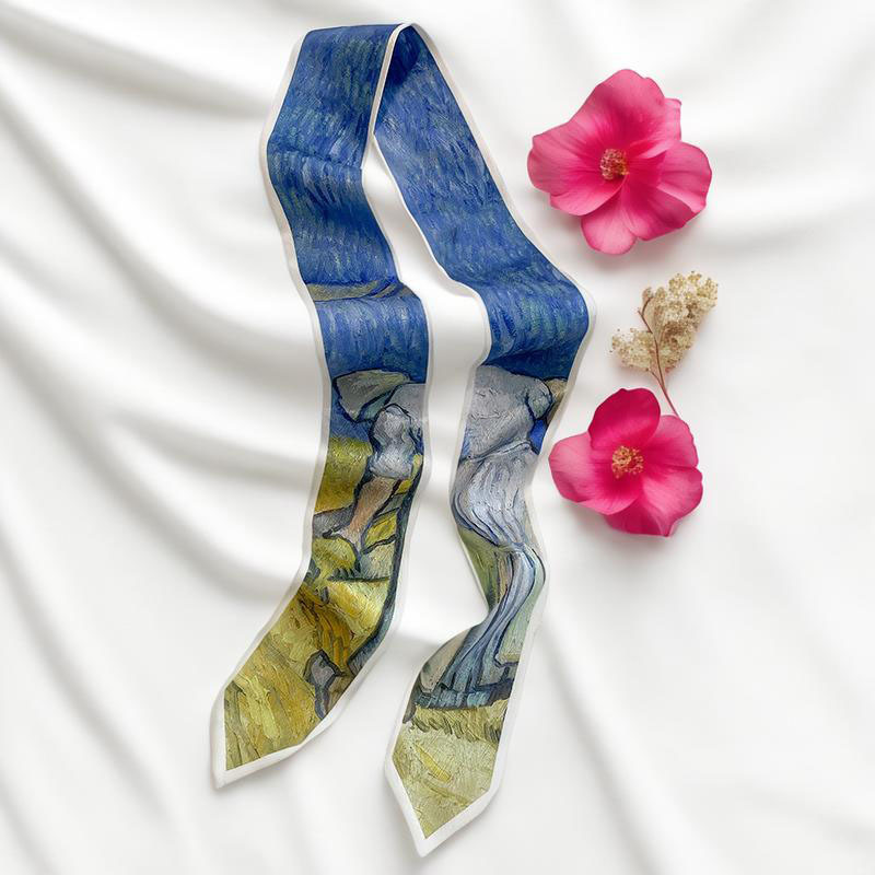 ผ้าพันคอผูกผมแบบยาว ผ้าพันคอผื - Face Scarf Mask บทวิจารณ์และราคา