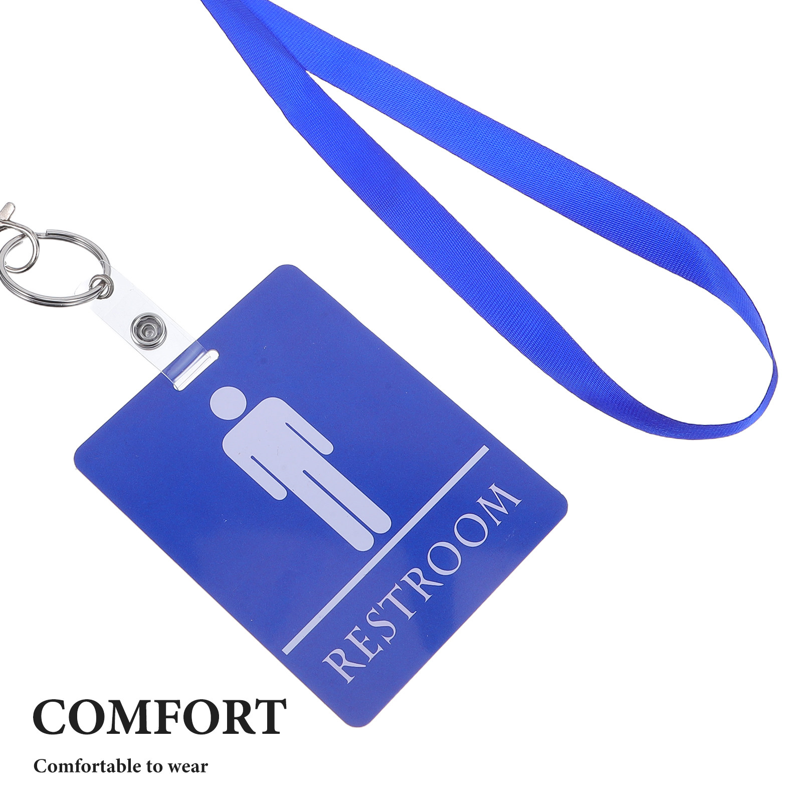 สายคล้องคอสำหรับบัตรผ่านห้องน้ - Lanyard Badge Holder บทวิจารณ์และราคา