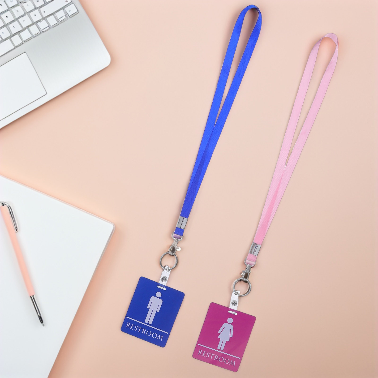 สายคล้องคอสำหรับบัตรผ่านห้องน้ - Lanyard Badge Holder บทวิจารณ์และราคา