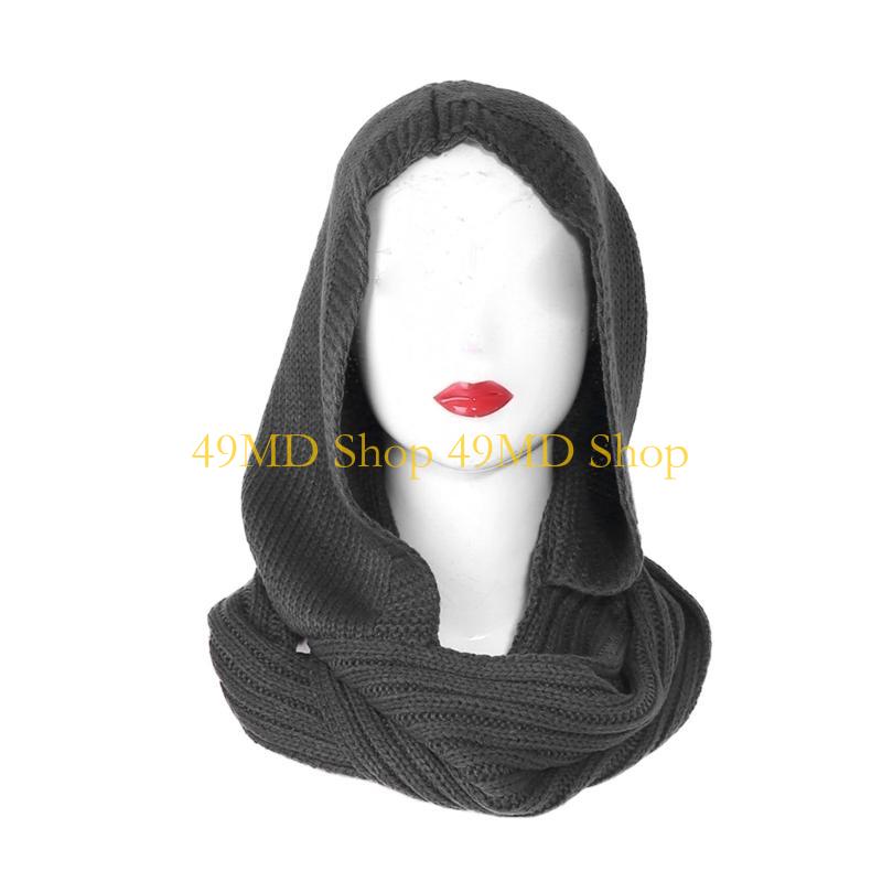 49MD เสื้อสวมหัวถักสำหรับหมวกผ - Infinity Scarf Knit บทวิจารณ์และราคา