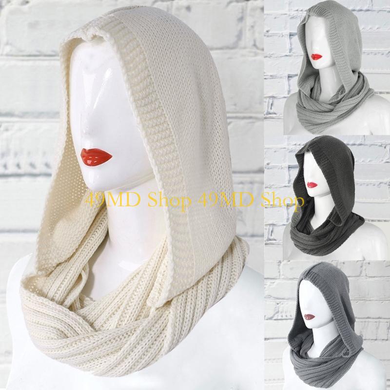 49MD เสื้อสวมหัวถักสำหรับหมวกผ - Infinity Scarf Knit บทวิจารณ์และราคา