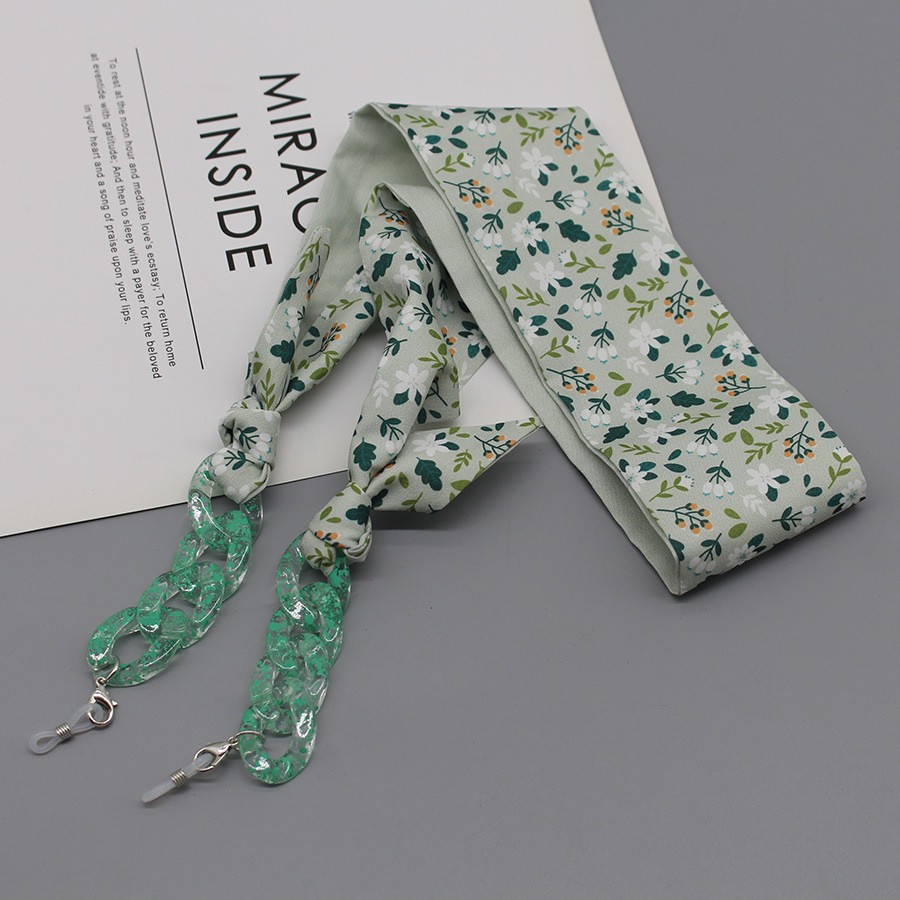Bohemia แว่นตา syal Sutra พิมพ - Silk Neck Scarf บทวิจารณ์และราคา