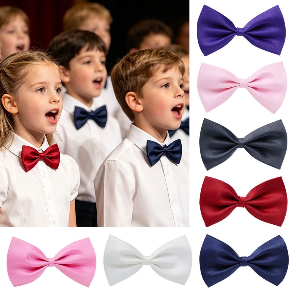 โบว์ผูกผมเด็กน่ารัก แฟชั่น โบว - Bow Tie Pre Tied บทวิจารณ์และราคา