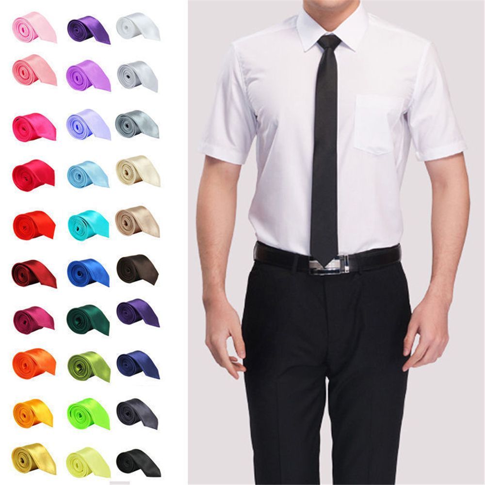เนคไทผ้าไหมทรงสลิม สกินนี่ แบบ - Skinny Tie Men บทวิจารณ์และราคา