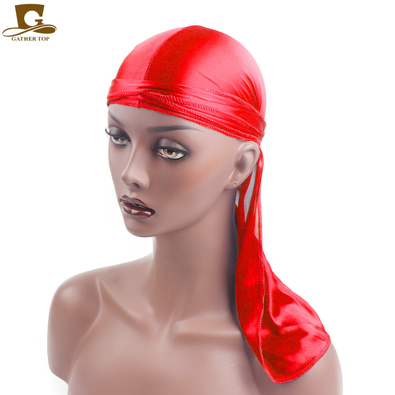 ผู้ชาย Silky Durags Bandanas T - Bandana Doo Rag บทวิจารณ์และราคา