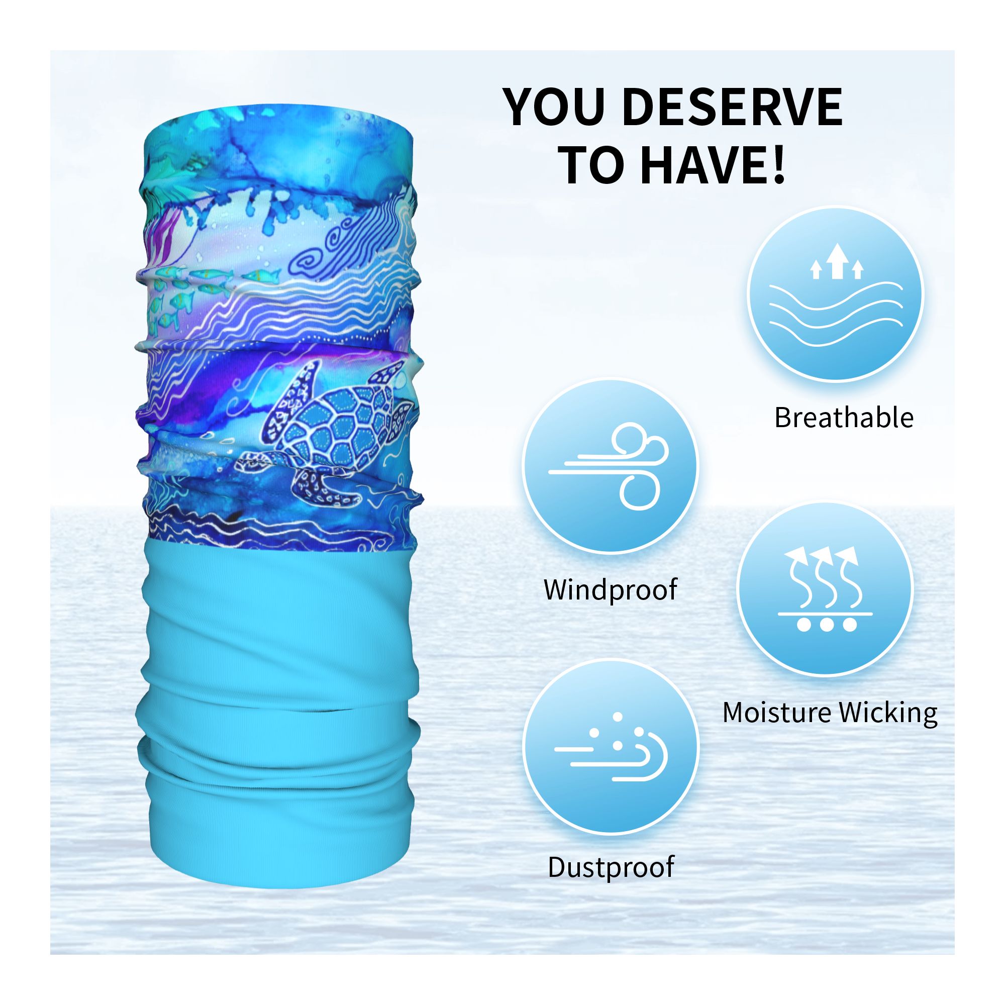 ผ้าพันคอแบบท่อสำหรับฤดูหนาว ลา - Neck Warmer Tube บทวิจารณ์และราคา