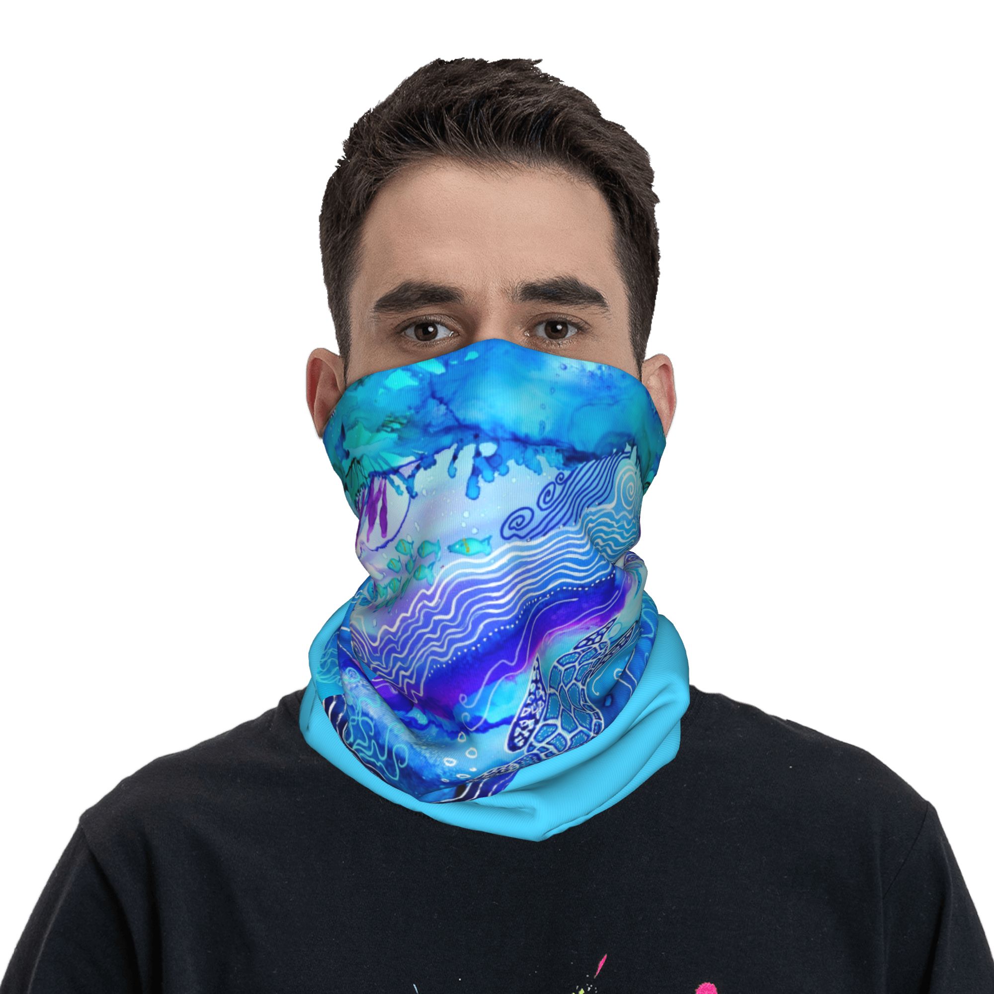 ผ้าพันคอแบบท่อสำหรับฤดูหนาว ลา - Neck Warmer Tube บทวิจารณ์และราคา