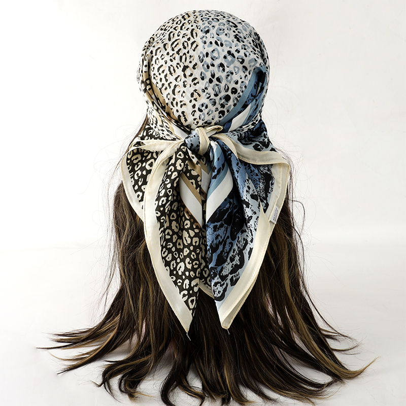หรูหราผ้าคลุมไหล่ผ้าไหมแมวไขมั - Head Wrap Turban บทวิจารณ์และราคา